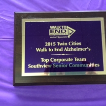 2016 twin cities walk to end alzheimers, villas of lilydale senior living