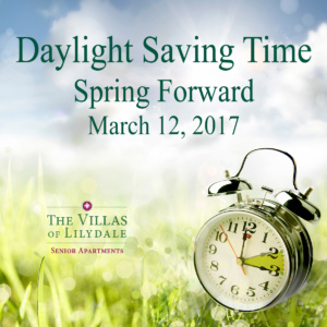 Spring Forward for Daylight Saving