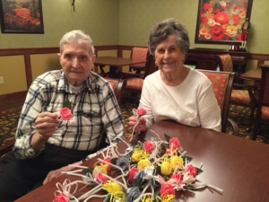 Ribbon Rose Corsages
